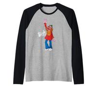 Disney The Muppets Floyd Electric Mayhem Band Big Pose Maglia con Maniche Raglan