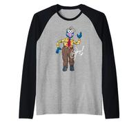 Disney The Muppets Gonzo the Great Big Pose Maglia con Maniche Raglan