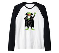 Disney The Muppets Halloween Kermit the Frog Vampire Costume Maglia con Maniche Raglan