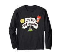 Disney The Muppets "It's My Birthday!" Bunsen and Beaker Maglia a Manica