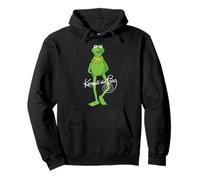 Disney The Muppets Kermit the Frog Big Pose Felpa con Cappuccio