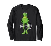 Disney The Muppets Kermit the Frog Big Pose Maglia a Manica