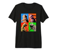 Disney The Muppets Kermit The Frog Pop Art Maglietta premium