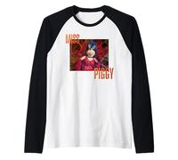 Disney The Muppets Miss Piggy Fabulous Celebrity Superstar Maglia con Maniche Raglan