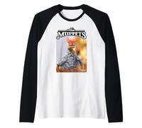 Disney The Muppets Pepé the King Prawn Meme Hero Okay Maglia con Maniche Raglan