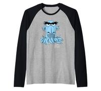 Disney The Muppets Sam the Eagle Big Face Maglia con Maniche Raglan