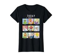 Disney The Muppets Today I Fell Box Up Maglietta, Donna, Nero, 3XL