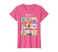 Disney The Muppets Today I Fell Box Up Maglietta, Donna, Rosa Mélange, 3XL