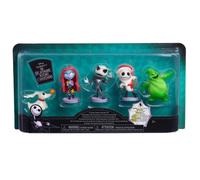 Just Play Set di personaggi da collezione di The Nightmare Before Christmas di Disney e Tim Burton, 4 pezzi, giocattoli per bambini dai 3 anni