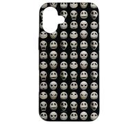 Disney The Nightmare Before Christmas Jack Expressions Nero Custodia per iPhone 16 Plus
