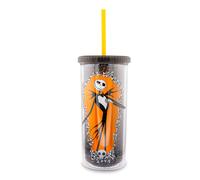 Disney The Nightmare Before Christmas Jack Fiera Coppa con Coperchio E Paglia