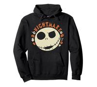 Disney The Nightmare Before Christmas Jack Halloween Felpa con Cappuccio