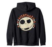 Disney The Nightmare Before Christmas Jack Halloween Felpa con Cappuccio