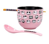 Disney The Nightmare Before Christmas Jack Skellington Set Ciotole Ramen Rosa