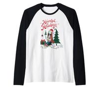 Disney The Nightmare Before Christmas Sally Haunted Holidays Maglia con Maniche Raglan
