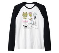 Disney The Princess Diaries Mia Collage 25th Anniversary Maglia con Maniche Raglan