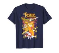 Disney The Rescuers Down Under Group Shot Sunset Poster Maglietta