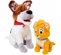 Disney Theme Park Merchandise Oliver & Company - Set di peluche Oliver e Dodger, serie D100