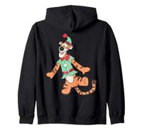 Disney Tigger Christmas Elf Winnie the Pooh Holiday Felpa con Cappuccio