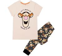 Disney Tigger/Tigro Winnie The Pooh - Pigiami Corto da Donna - 100% Cotone - Taglia 52-54