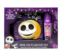 Disney Tim Burton's the Nightmare Before Christmas: Light Up the Night Book and 5-Sound Flashlight Set - PI Kids