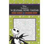 Disney Tim Burton's the Nightmare Before Christmas Word Search and C (Tascabile)