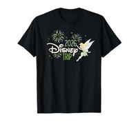 Disney Tinker Bell & Fireworks 2026 Disney Trip Vacation Maglietta