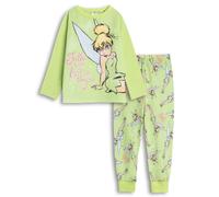 Disney Tinkerbell Verde Character Pigiama a maniche lunghe a gamba lunga Ragazze