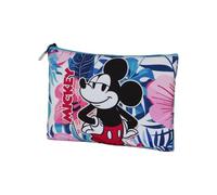 Disney Topolino Blossom-Borsa da Toilette Pochette Soleil, Multicolore, 30 x 22 cm