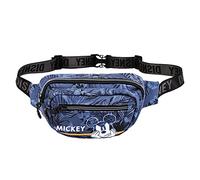 Disney Topolino Blue-Marsupio Glaze, Blu Scuro, 22 x 13 cm