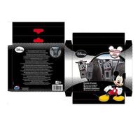 Disney Topolino Combi Pocket con Tasca Portaoggetti Accessori Auto Bambini Nero