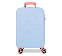 Disney Topolino Crazy Trip Valigia da cabina blu 36 x 55 x 20 cm Rigido 2,5 kg Chiusura TSA ABS 2,5 kg 39,6 L Bagaglio a mano, blu, Taglia unica, Valigia cabina