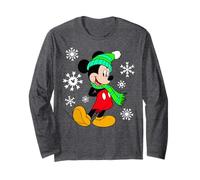 Disney Topolino e i suoi amici, Natale, Topolino, Fiocchi di neve Maglia a Manica