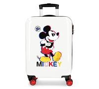 (TG. Taglia Unica) Disney Topolino E Minnie Colors Bagagli- Bagagli per bambini,