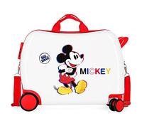 Disney Topolino E Minnie Colors Bagagli- Bagagli per bambini, Unisex - Bambini e ragazzi, Bianco, Taglia Unica