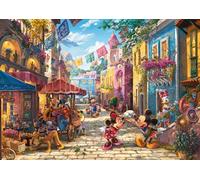 Schmidt - Puzzle Thomas Kinkade: Disney: Topolino e Minnie in Messico - 6000 Pezzi