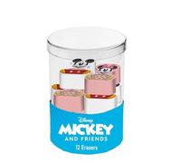 Disney Topolino e Minnie Mix-Cubo con 12 Gomme da Cancellare, Multicolore
