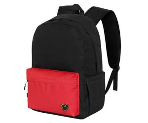 Disney Topolino MK-Zaino Block, Nero 30 x 44 cm, Capacità 22 L