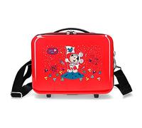 Disney Topolino on the Moon Trousse adattabile con tracolla rossa 29 x 21 x 15 cm rigida ABS 9,14 L