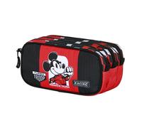 Disney Topolino Racing-Astuccio Trick FAN 2.2, Rosso 23 x 11 cm