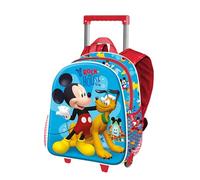 Merchandising Disney: Karactermania - Topolino Zaino 3D Ruote Piccolo Rock