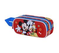 Disney Topolino Star-Astuccio 3D Doppio, Multicolore, 22 x 10 cm