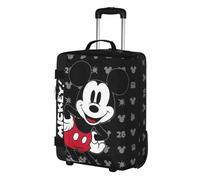 Disney Topolino Surprise-Valigia da Cabina Pieghevole, Nero, 20 x 36 x 52 cm, Capacità 30 L