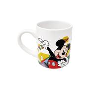 Disney Topolino Tazza da Thè Mug in Ceramica per Colazione Merende Lavabile in Lavastoviglie 24cl