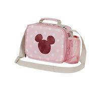 Disney Topolino Warm-Borsa Porta Merenda Kid, Rosa, 25 x 19 cm