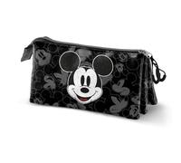 Disney Topolino Year-Astuccio Triplo, Nero, 23 x 11 cm