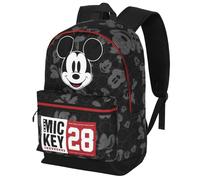 Disney Topolino Year-Zaino HS FAN 2.2, Nero, 31 x 44 cm, Capacità 24 L