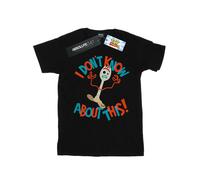 Disney Toy Story 4 I Dont Know About This Maglietta Forky Uomo (BI48514)