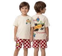 Disney Toy Story Beige Pizza Planet Set T-shirt e pantaloncini Ragazzi