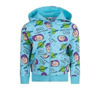 Disney Toy Story Buzz Lightyear Felpa con Cappuccio e Zip per Bambini, 100% Cotone, 7-8 Anni: 128cm, Blu